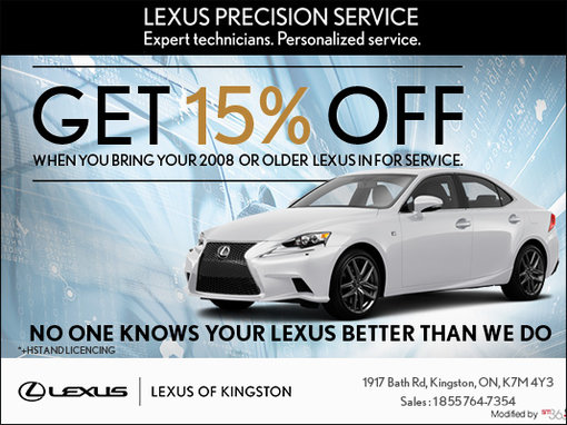No One Knows Your Lexus Better than We Do!