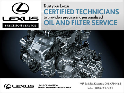 Trust your Lexus certified technicians!