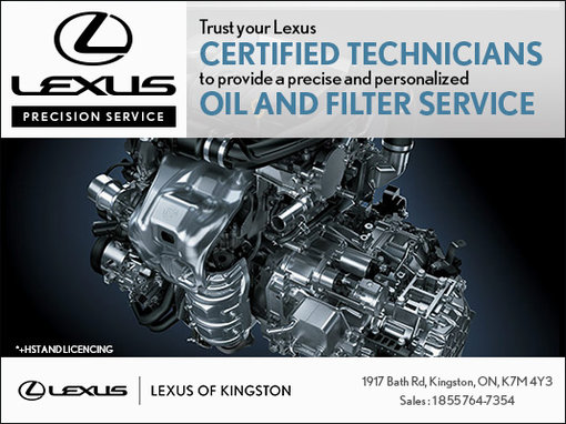Trust your Lexus certified technicians!