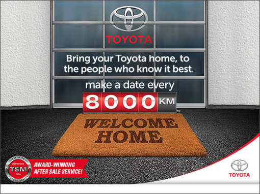 Bring your Toyota Home