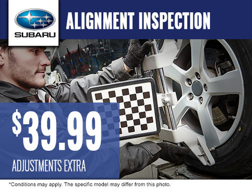 $39.99 Alignment Inspection