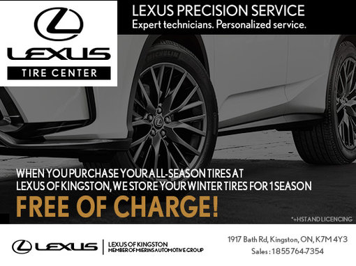 Free Tire Storage