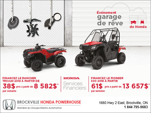 L'événement Garage de rêve de Honda