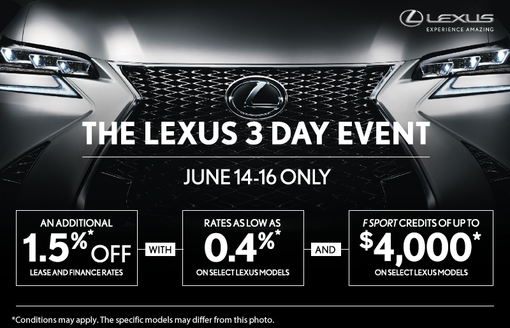 The Lexus 3 Day Event