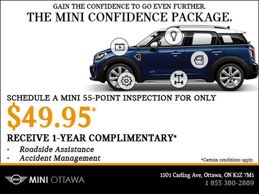 The MINI Confidence Package