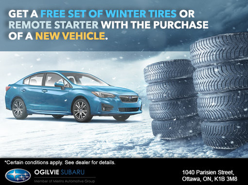 Get a Free Set of Tires or Remote Starter!