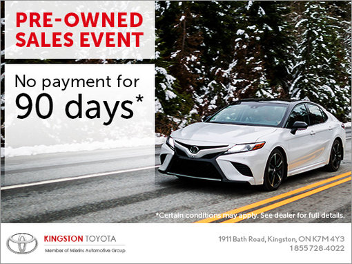 Pre-Owned sales event