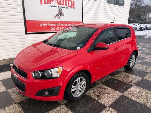 2016 Chevrolet Sonic LT - heated seats, cruise control, alloy rims, a/c