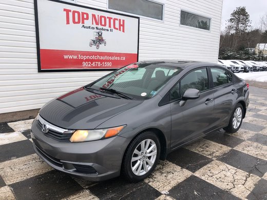 2012 Honda Civic EX - sunroof, alloy rims, power mirrors, t/c