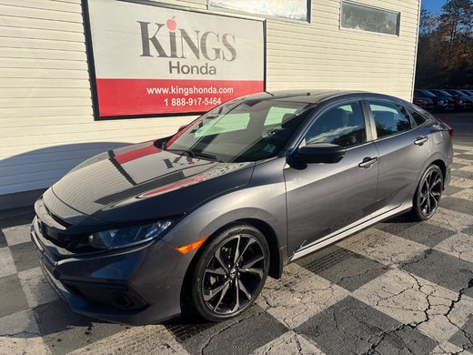 2019 Honda Civic Sport - sunroof, power seats, dual climate zones