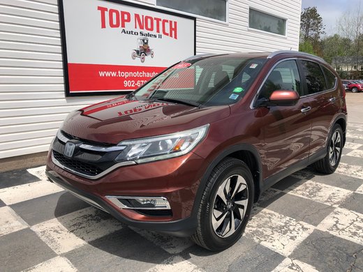 2015 Honda CR-V Touring - sunroof, power and heated seats, cruise