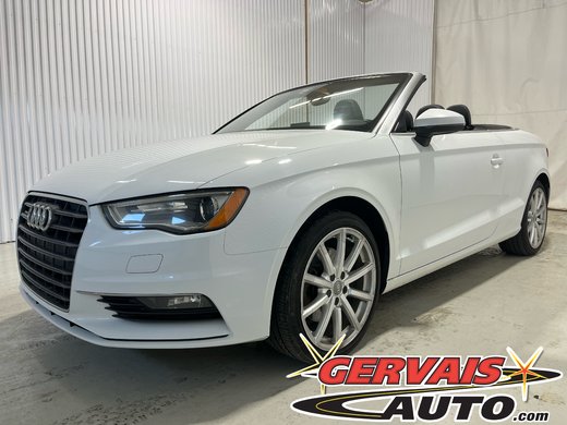 2015 Audi A3 2.0T Komfort Convertible AWD Cuir Mags