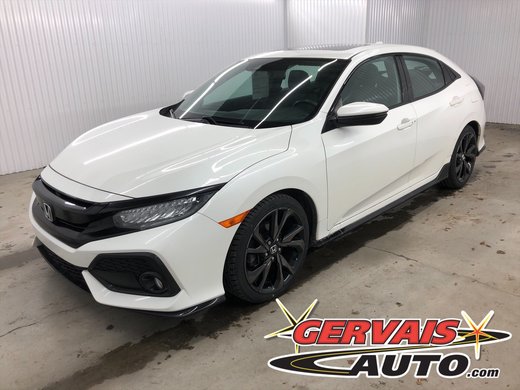 2018 Honda Civic Hatchback Sport Touring Turbo Cuir Toit Ouvrant Mags