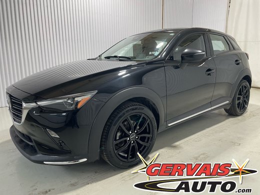 2019 Mazda CX-3 GT AWD GPS Cuir Toit Ouvrant Mags