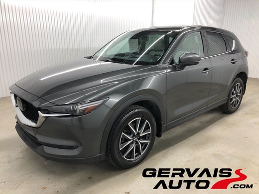 2018 Mazda CX-5 GT AWD GPS Cuir Toit Ouvrant Mags