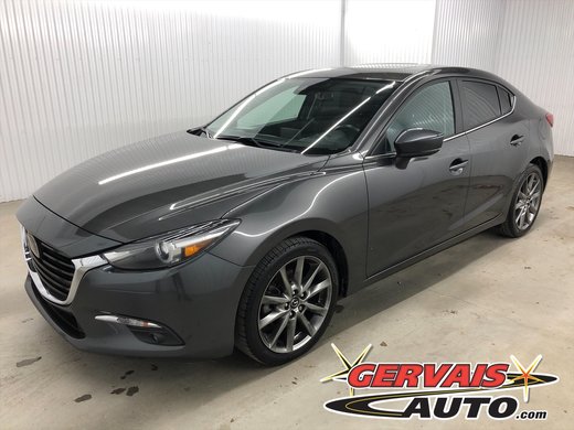 2018 Mazda Mazda3 GT Premium GPS Cuir Toit Ouvrant Mags
