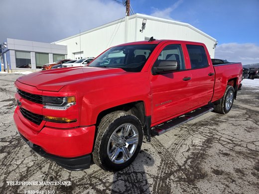 2018 Chevrolet Silverado 1500 CREW CAB + 5.3LITRES + BAS KILO + WRAP DE CAPOT +