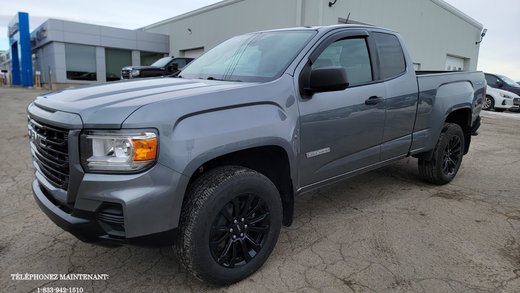 2022 GMC Canyon ELEVATION + BAS KILO + FIABLE + VERSATILE ++