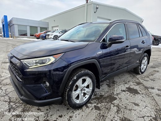 2021 Toyota RAV4 XLE HYBRIDE + AWD + CAMÉRA  + BAS KILO!!