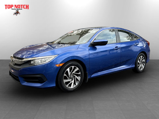 2016 Honda CIVIC EX, keyless entry, backup camera, Bluetooth