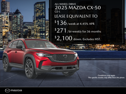 Get the 2025 Mazda CX-50
