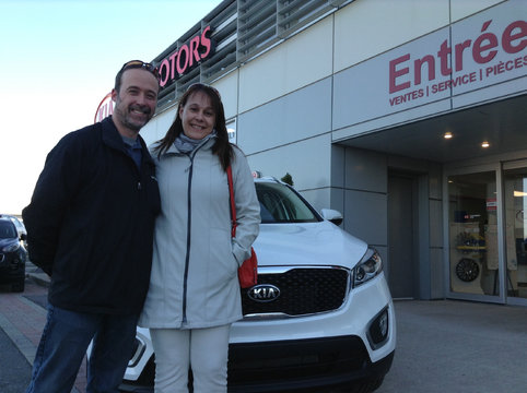 Mon nouveau sorento 2016