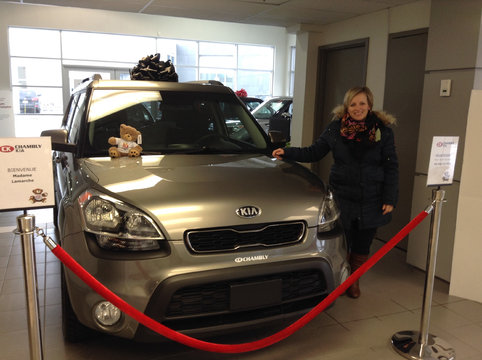 Achat d'une Kia Soul usagée.