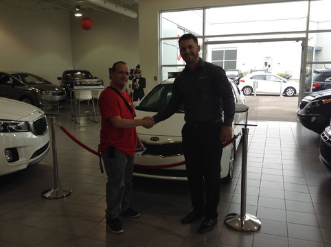 Très satisfait de mon achat chez Chambly Kia