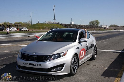 La Kia Optima de Chambly Kia à Sanair!