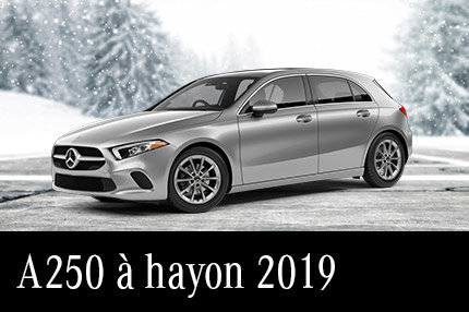 Solde de démos A250 à hayon 2019