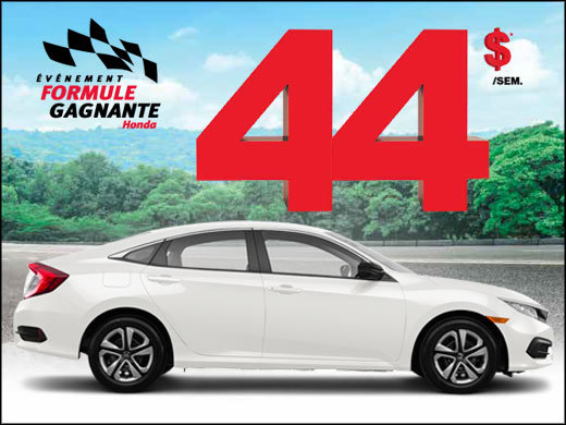 C'est l'événement Formule Gagnante chez Avantage Honda! chez Avantage Honda à Shawinigan