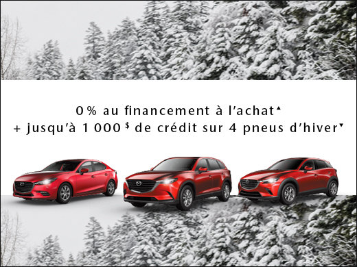 C'EST L'ÉVÉNEMENT VIVE L'HIVER! chez Prestige Mazda à Shawinigan