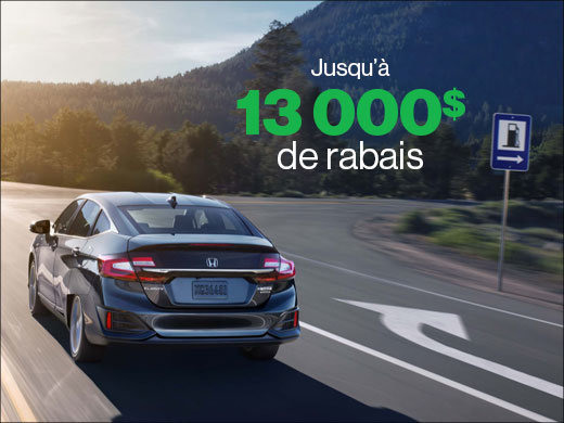 Jusqu'à 13 000$ de rabais sur la Clarity Hybride PLUG-IN 2019! chez Avantage Honda à Shawinigan