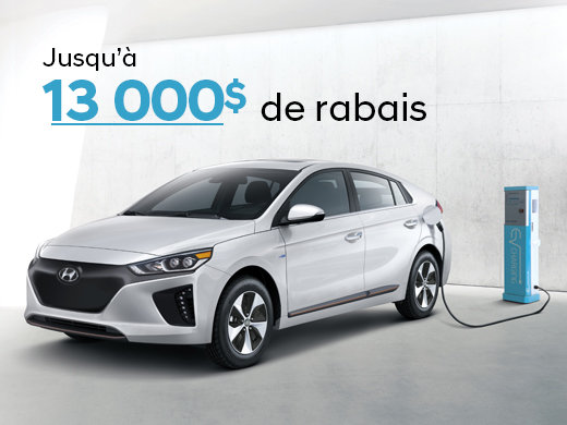 Jusqu'à 13 000$ de rabais sur la IONIQ électrique 2019! chez Hyundai Shawinigan à Shawinigan