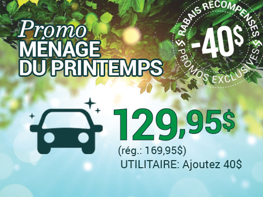 40$ DE RABAIS sur lavage complet avec shampoing tapis chez Groupe Vincent à Shawinigan et Trois-Rivières