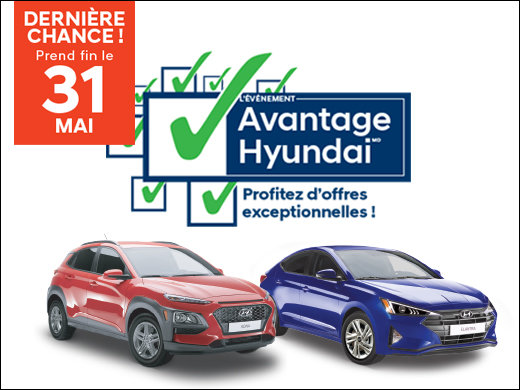 0% au financement ou 0,9% à la location: dernière chance! chez Hyundai Trois-Rivières à Trois-Rivières