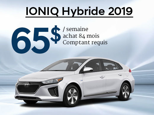 Roulez vert avec le Hyundai IONIQ Hybride 2019 chez Hyundai Trois-Rivières à Trois-Rivières