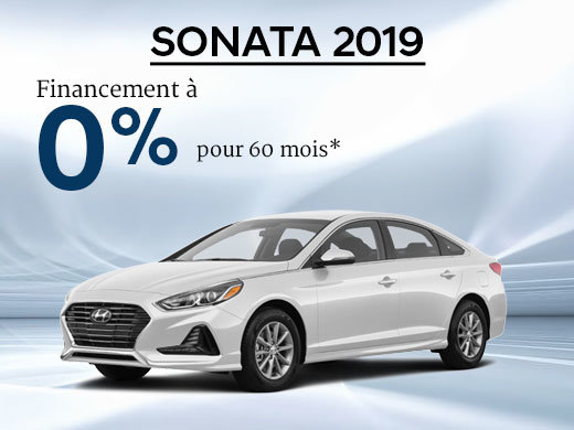 0% d'intérêt pour la Hyundai Sonata 2019 chez Hyundai Shawinigan à Shawinigan