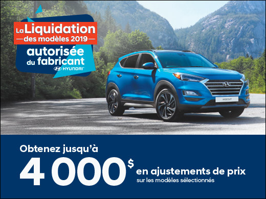 Jusqu'à 4 000$ en ajustement de prix! chez Hyundai Trois-Rivières à Trois-Rivières