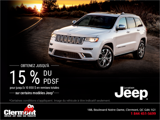 La saison Jeep
