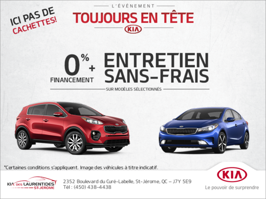 L'événement toujours en tête!
