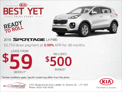 The 2018 Kia Sportage