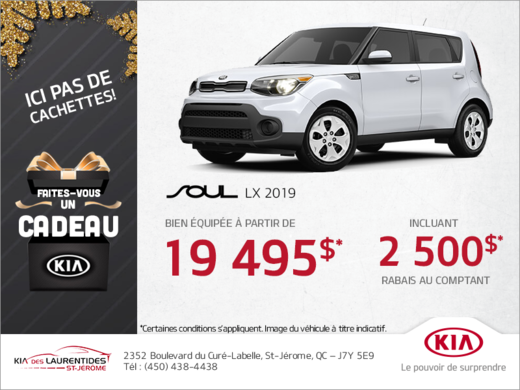 La Kia Soul 2019