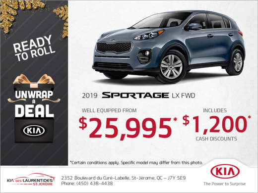 The 2019 Kia Sportage