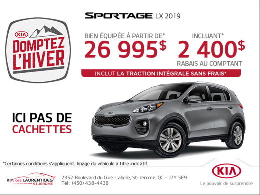 La Kia Sportage 2019