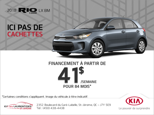 La Rio 5 portes 2018!
