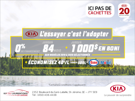 C'est l'événement l'essayer c'est l'adopter!