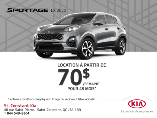 Le Kia Sportage 2020