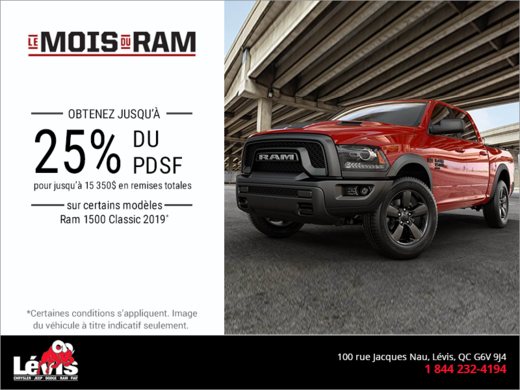 Le mois du RAM!