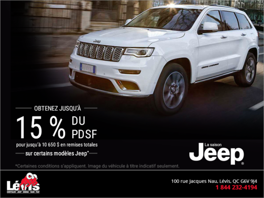 La saison Jeep